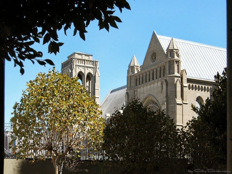 Grace Cathedral atop Nob Hill, San Francisco